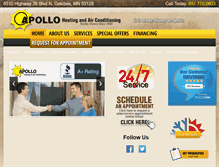 Tablet Screenshot of callapollo.com